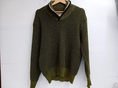 M61☆AGNONA☆アニオナ☆襟付きセーター☆ニットセーター☆茶色 