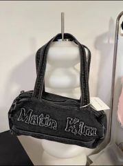 韓国現地購入   マーティンキム トートバッグ Matin Kim デニム バッグ ブラック