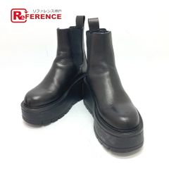 Valentino Garavani ヴァレンティノ・ガラヴァーニ ブーツ サイドゴア レザー ブラック