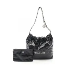 シャネル CHANEL ショルダーバッグ マトラッセ シャネル22 スモール AS3260 ブラック レザー CHANEL22 マトラッセ チェーンショルダー レディース Used Aのサムネイル