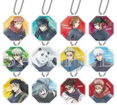 【中古】キーホルダー 全12種セット 「呪術廻戦 渋谷事変 きらきらアクキーコレクション えもデコver.」