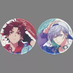 【中古】バッジ・ピンズ [単品] 朱雀野アレン＆矢戸乃上珂波汰(Paradox Live THE ANIMATION) 缶バッジ2個セット 「PASH! 2024年1月号 アニメイト限定セット」 同梱特典