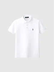 EASTBOY イーストボーイ ポロシャツ レディ―ス レディ―ス 半袖 スクール ポロシャツ カノコ クールマックス 高機能素材 女神刺繍 白 紺 5202008