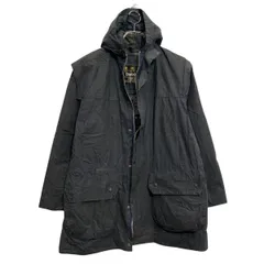 90s Barbour durham ダーハム C40 ブラック Barbour - 古着 90年代 バブアー Barbour DURHAM ダーハム 旧3