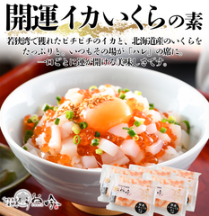 海鮮丼の素【開運イカいくら】５食セット