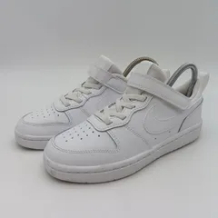 NIKE ナイキ COURT BOROUGH コートバーロウ スニーカー キッズ 20.5cm ホワイト 白 E-14-6