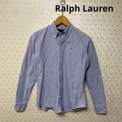 ♻️ラルフローレン♻️レディース♻️長袖ボタンダウン　シャンブレーシャツ　4(M相当) 水色