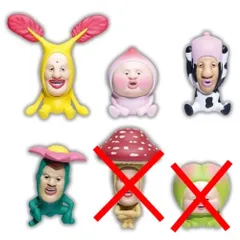 Qualia こびとづかん おすわりマスコット(再販) ×4種セット ガチャガチャ カプセルトイ 