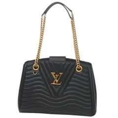 ルイ・ヴィトン LOUIS VUITTON ニューウェーブ チェーン トートバッグ M51496 ノワール スムースカーフレザー