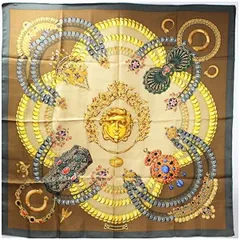 美品✨エルメス HERMES スカーフ カレ90 COSMOS 宇宙観 馬