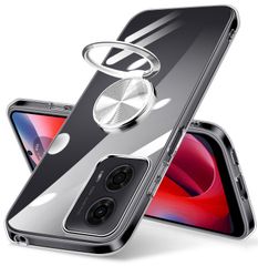 【人気商品】カバー G04 ストラップホール付き G04 耐衝撃 / 軽量 / 薄型TPU G24 韓国 G24 モト かわいい モトローラ スマホケース リング付き スタンド機能 クリア 擦り傷防止 ケース 落下防止 Moto （透明） Motorola