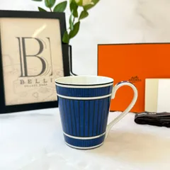 【希少】エルメス　人気廃盤ブルーダイユール　新品未使用　箱入り 廃盤 未使用 2客セット】エルメス ブルーダイユール ティー