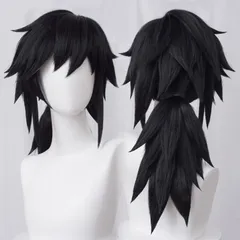 冨岡義勇　ウィッグ　鬼滅の刃 Amazon.co.jp: 冨岡 義勇 ウィッグ 鬼滅の刃 コスプレ ウィッグ