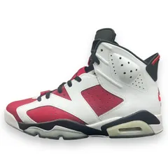 国内正規 NIKE AIR JORDAN 6 RETRO WHITE/CARMINE-BLACK ナイキ エアジョーダン 6 レトロ カーマイン CT8529-106 スニーカー 30cm 64441A2のサムネイル