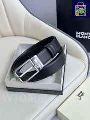 【今日特価】Montblanc モンブラン レザーベルト