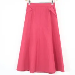 美品 PINKY&DIANNE ピンキー＆ダイアン レオパードジャカード マーメイドスカート スカート 36 ポリエステル100％ ミモレ丈 レディース AT1310A5 