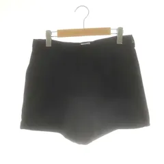 ミュウミュウ miumiu バージンウールショートパンツ タック ジッパーフライ 40 ブラック /DO ■OSのサムネイル