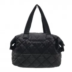 【美品】ランバンスポール カートバッグ 黒×グレー キルティング バイカラー 内ポケット付ゴルフ LANVIN SPORT