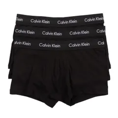 カルバンクライン：COTTON STRETCH ボクサーパンツ 3PK (ブラック)
