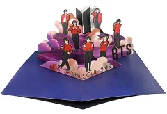 【中古】紙製品 BTS(防弾少年団) メッセージポップアップカード 「BTS MAP OF THE SOUL ON：E」 ライブストリーミング購入者限定SPECIAL MERCHグッズ