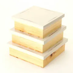 未使用・箱入　佐藤阡郎（せんろう）　切溜三段　木製　漆器　箱 2025年最新】佐藤阡朗の人気アイテム - メルカリ