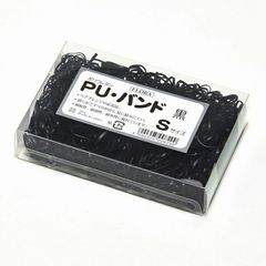 フローラ PUバンド 黒 S