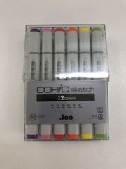コピックスケッチ12色セット(基本色)