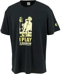 【新品】CONVERSE(コンバース) 吸汗速乾 半袖 バスケウェア メンズ プリントTシャツ　ブラック　CB211360-1900