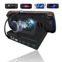 [美品] Steam Deck 256GB ＋ ドッキングステーション M.2 SSDを搭載可能なSteam Deck用ドッキングステーションが登場