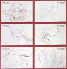 鬼滅の刃　童磨　作画スタッフ全集中複製ミニ色紙C　全集中展　無限列車編・遊郭編 鬼滅の刃「全集中展」無限列車編・遊郭編 』作画スタッフ全集中