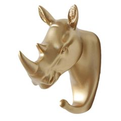 【新着商品】動物 ヨーロピアン おしゃれ 壁フック 壁掛け フック ゴールド ウォールハンガー 北欧 鍵 キー 帽子 小物 [Queen-b] 収納 アニマル 玄関 リビング インテリア 装飾 飾り (サイ)