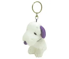  スヌーピー レインボーカラーマスコット PU キーホルダー PEANUTS 