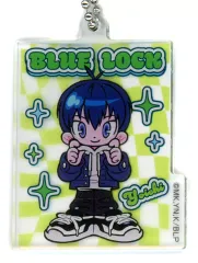 【中古】キーホルダー 潔世一 「ブルーロック in 東京タワー 描き起こしミニキャライラスト アクリルキーホルダーコレクション」