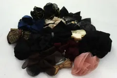 バレッタ・ヘアクリップ 17点セット リボンモチーフなど ヘアアクセサリー まとめて 大量 レディース 【中古】