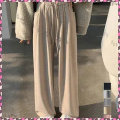 送料無料 薄手スウェットパンツ 韓国風ワイドパンツ レディース ウエストゴム イージーパンツ 美脚脚長 落ち感モップパンツ ヨガパンツ ダンスパンツ ロングパンツ ゆったり 体型カバーボトムス 楽ちんパンツ着やせ とろみパンツ 春夏