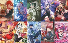 【中古】キャラカード 全10種セット 「バーチャルYouTuber にじさんじ ノスタルジアコレクション ランダムコレクションカード Kグループ」 にじさんじオフィシャルストア 4周年記念