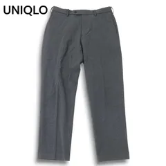 23AW★ UNIQLO ユニクロ 秋冬 ヒートテック★ ストレッチ スラックス パンツ Sz.79cm メンズ