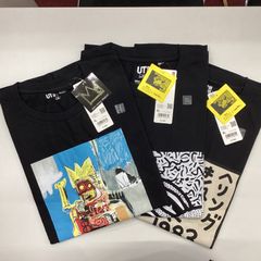 新品 ユニクロ UT ARCHIVE バスキア キース・ヘリング 半袖 丸首 プリントTシャツ 3点セット XL タグ付き MS0019