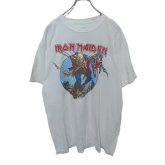 【IRON MAIDEN】 エディ・ザ・ヘッド バンドロゴTシャツ S-1554