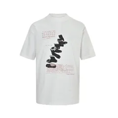 【今日特価】Maison Margiela / メゾン・マルジェラ 25ss ブーツ印花 T シャツ