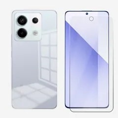 [PC-J] Xiaomi Redmi note13 pro 5G 対応 ケース 透明 クリア ポリカーボネイト製 (PC) 無地 カメラレンズ全面保護 傷つけ防止 スマホカバー Redminote13pro シャオミ XIG05 Redmi note13pr
