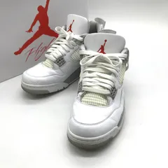 シューズ(男性用) AJ4 TECH WHITE Air Jordan 4 Tech White – Newcop
