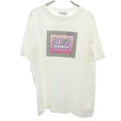 Reebok リーボック 90s オールド 半袖 Tシャツ M ホワイト メンズ 古着