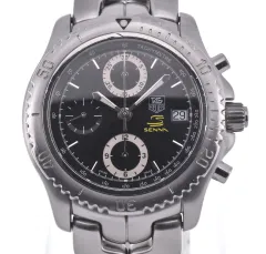 タグホイヤー TAG HEUER CT5114 リンク アイルトン・セナ限定モデル  クロノグラフ 自動巻き メンズ M#120500のサムネイル