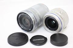 【返品保証】 【レンズ2点まとめ】オリンパス Olympus M.Zuiko 40-150mm F4-5.6 14-42mm F3.5-5.6 レンズ  e468