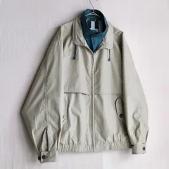 90s LONDON FOG ジャケット / L ベージュ グリーン チンスト ブルゾン レイヤード USA ビンテージ O5-01006-9475