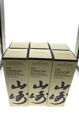 【未開栓】サントリー 山崎 ウィスキー700ml　6本セット　箱付き