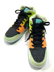 NIKE　ナイキ　2019　BQ6931-037　AIR　JORDAN　1　MID　SE　GS　エアジョーダン1ミッド　スニーカー　25cm　セントパトリックス