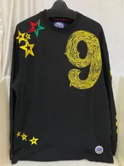 gino green global メンズ トレーナー 長袖 Tシャツ ブラック /XXL