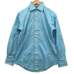 ポロ ラルフローレン 長袖シャツ ストライプ ブルー系【LA】